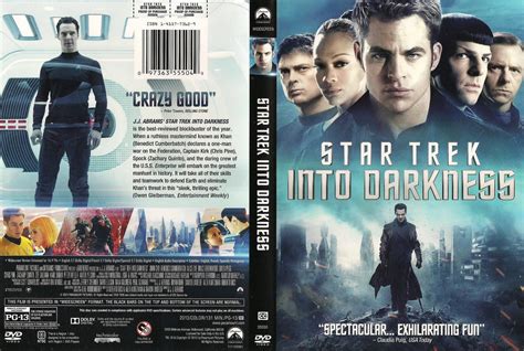 Star Trek Into Darkness Dvd Cover Art Warnerstansell