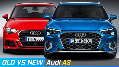 Old Vs New Audi A3 Sportback See The Differences Aircar Youtube