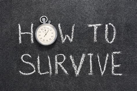 How To Survive Stock Photo Download Image Now Istock