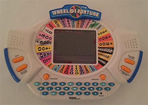 Wheel Of Fortune Deluxe Handheld By Tiger Electronics Playgamesly