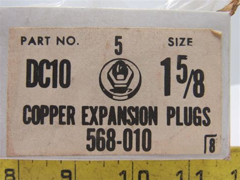Dorman 568 010 Quick Seal Copper Expansion Plug 1 58 Bullseye