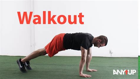 Walkout Bodyweight Training Exercise Youtube
