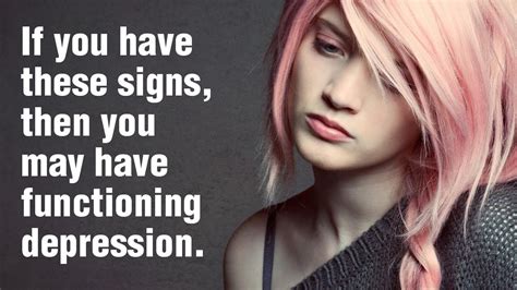 18 signs you may have high functioning depression youtube