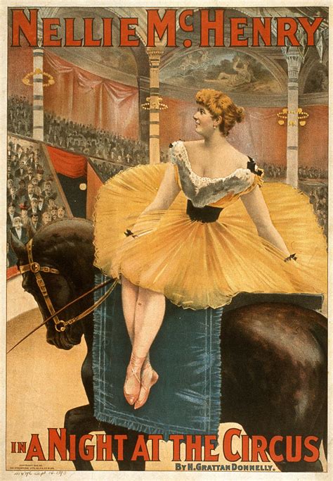 Old Circus Posters A Night At The Circus 1893