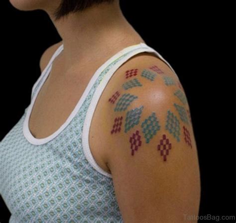 77 Astonishing Geometric Shoulder Tattoos Tattoo Designs