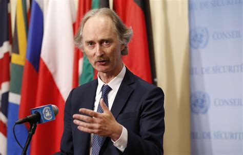 Un Envoy Speaks Of ‘solid Progress’ After Meetings In Syria The Washington Post