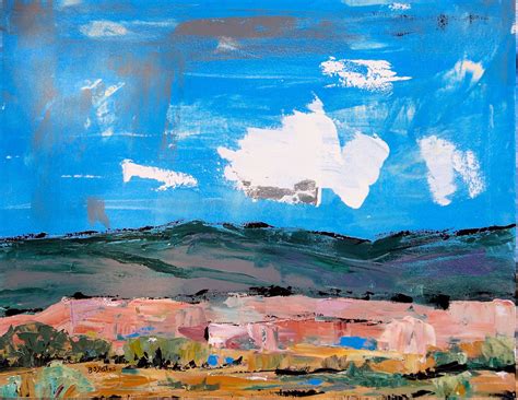 Bsyates Art A Sometimes Daily Painting Journal Abstract Landscape By