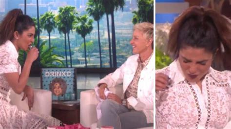 Watch Priyanka Takes Tequila Shot On Her Ellen Degeneres Show Debut