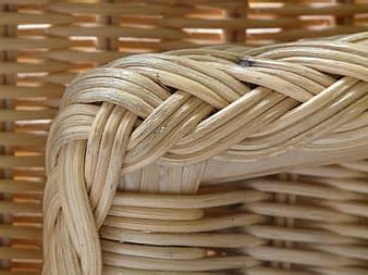 The pattern can be in a basket weave, diamond, or herringbone twill pattern around the four rungs or dowels that make up the seat. art school rehab, natural, seagrass, basket, woven ...