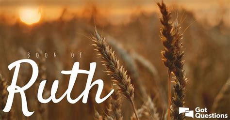 Summary Of The Book Of Ruth Bible Survey