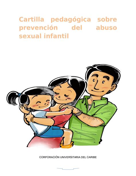 Cartilla Pedagógica Sobre Prevención Del Abuso Sexual Infantil
