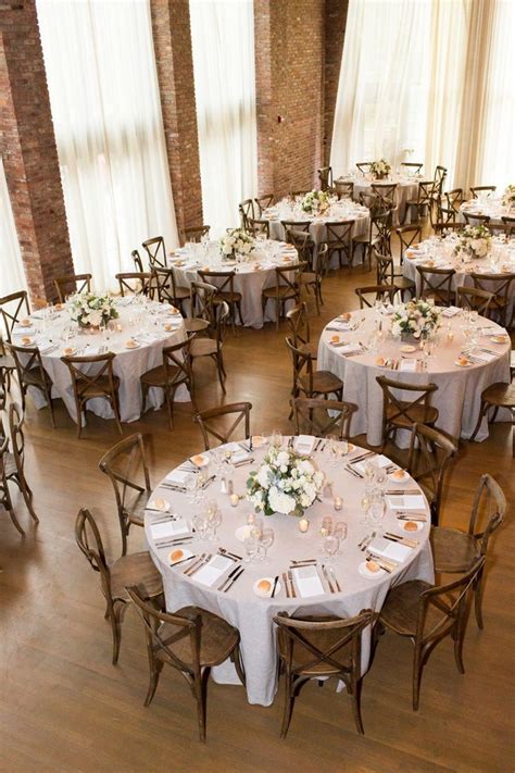 Rustic Elegant New York Wedding Every Last Detail Round Wedding Tables Round Table
