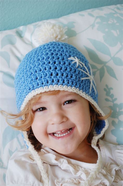 Alli Crafts Free Pattern Earflap Hat Toddler