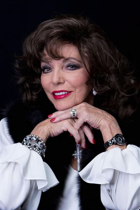 After decades of playing minor roles in films and television, joan rose to fame with her. Joan Collins says Christmas bittersweet without Jackie ...
