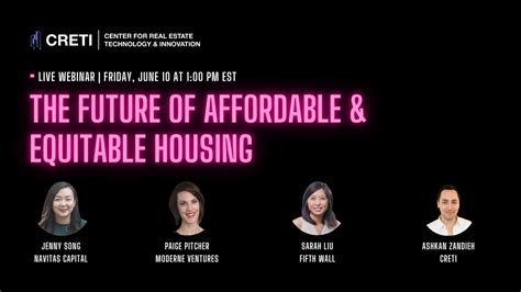 The Future Of Equitable And Affordable Housing — Creti