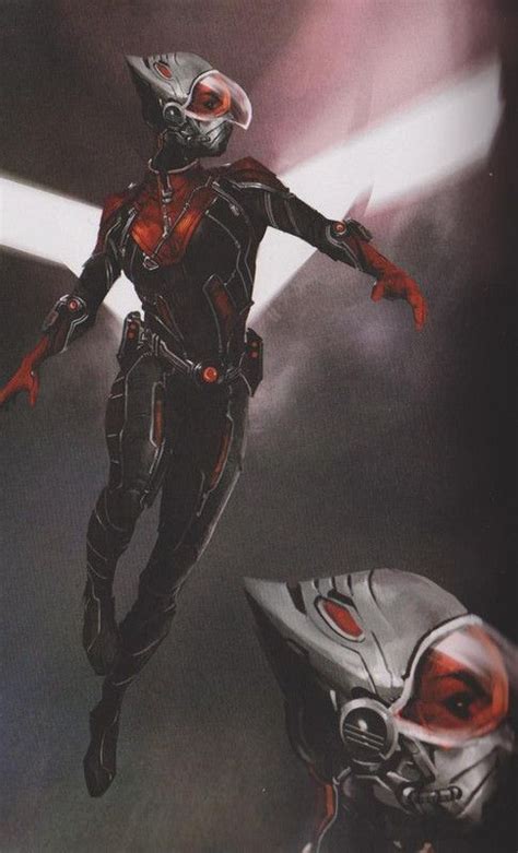 Ant Man Alternate Designs For The Wasps Costume And Quantum Realm