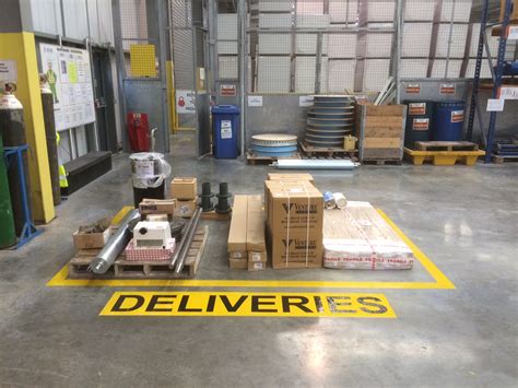 Asg Services Warehouse Line Marking Asg Services