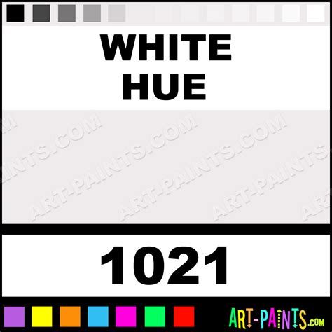 White Artist Acrylic Paints 1021 White Paint White Color Reeves