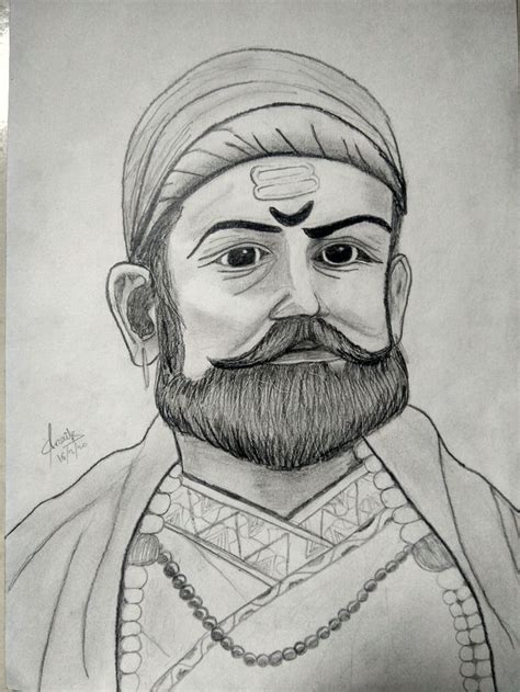 Shivaji Maharaj in 2020 | Drawings, Male sketch, Art