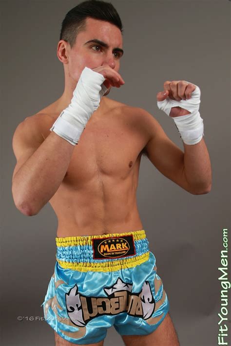 22 Year Old Thai Boxer Julian Morris Strips Down To His