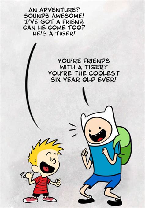 Finn Meets Calvin