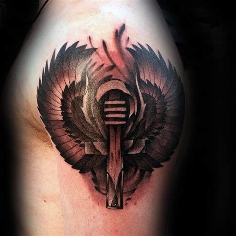However, this does not imply that it is the only place it has to be placed on, but it is simply the most common. 50 Ankh Tattoo Designs For Men - Ancient Egyptian ...