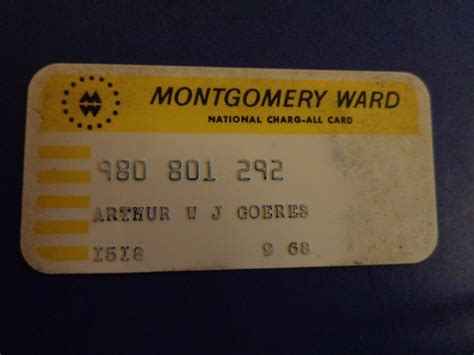 This is the newest place to search, delivering top results from across the web. Vintage Montgomery Wards Department Store Credit Card Unsigned 1968 | eBay | Montgomery ward ...