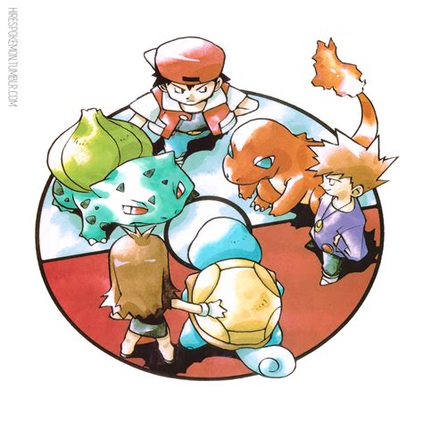 Hi Res Pokémon Art — Ken Sugimori Cover For The 1996 Official Pokémon