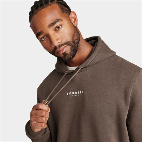 Sonneti London Pullover Hoodie Brown Jd Sports