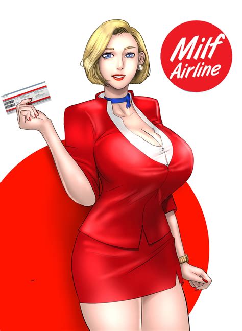 Scarlett Ann Milf Airline Hentai Porn Cartoon Comics