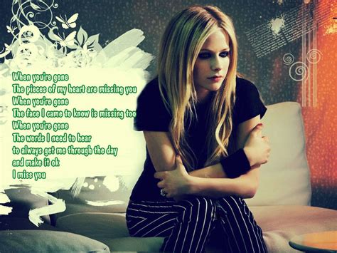 Avril Lavigne When Youre Gone Avril Lavigne Wallpaper 14009635