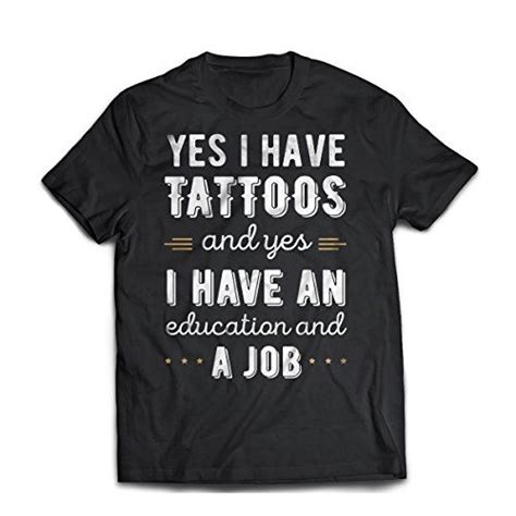 Tattoo Unisex T Shirt Funny Tattoo Tee Cool Shirt For T Dp