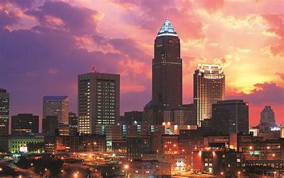 Cleveland Desktop Ohio Wallpapers Skyline Downtown Usa