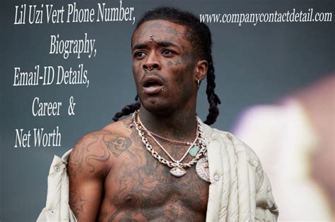 Lil Uzi Vert Phone Number Biography Contact Details Career And Net Worth