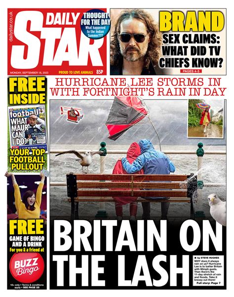 Daily Star Front Page 18th Of September 2023 Tomorrows Papers Today