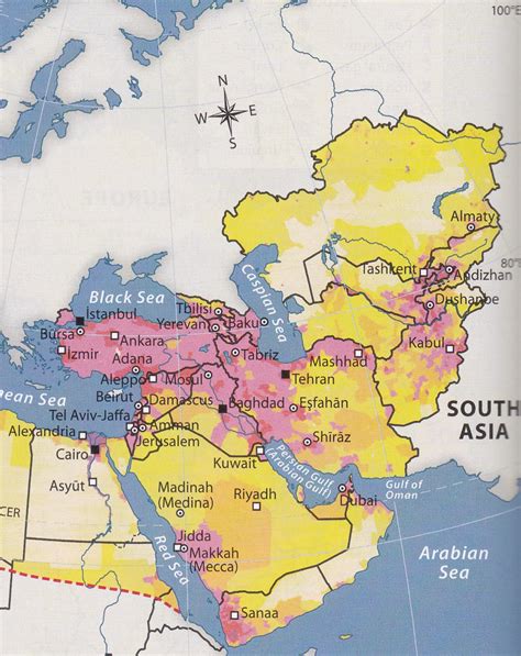 Mr Izor S Akins Geography Sw Asia Mapping Lab Part 3 And 4