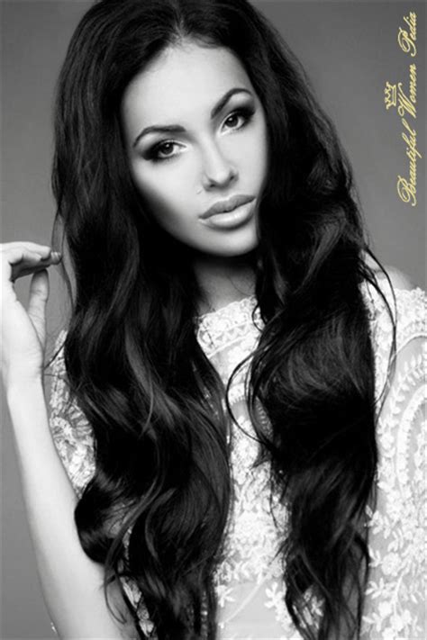 Long layered haircuts work great for those who are trying to go from a short style to a longer length long hair is gorgeous, but sometimes it can be quite tedious to style, especially if you are in the process of growing out your hair. Beautiful Black Hair Women Pictures - Beautiful Women Pedia