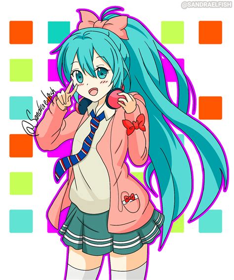 Hatsune Miku Vocaloid Image By Sandraelfish 2937883 Zerochan