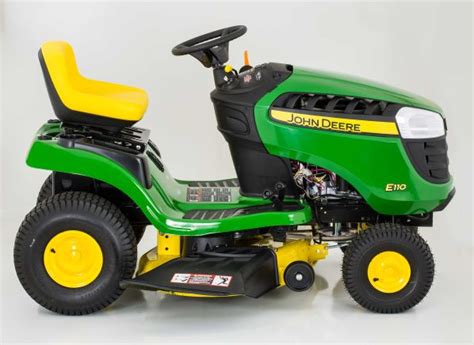 John Deere E110 Riding Lawn Mower And Tractor Consumer Reports