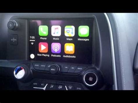 After download, apps can be arranged by simply holding the icon to enter. Apple CarPlay on 2016 Chevy MyLink System - YouTube