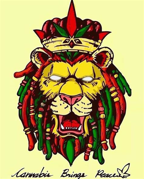 10 Dibujos Rastafari Reggae