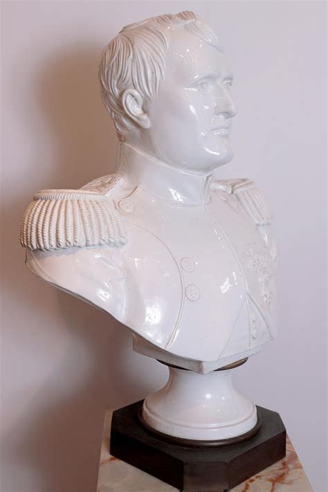 19th Century French Serves Porcelain Bust Of Napoleon For Sale At 1stdibs