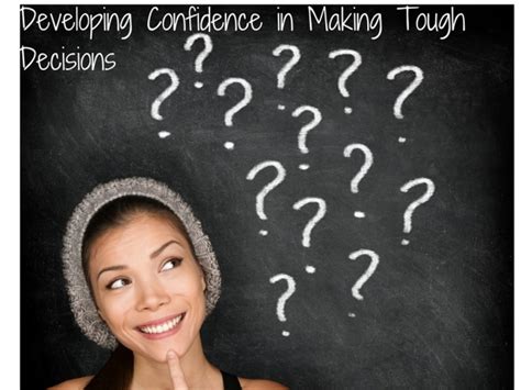Developing Confidence In Making Tough Decisions Greenwood Counseling Center