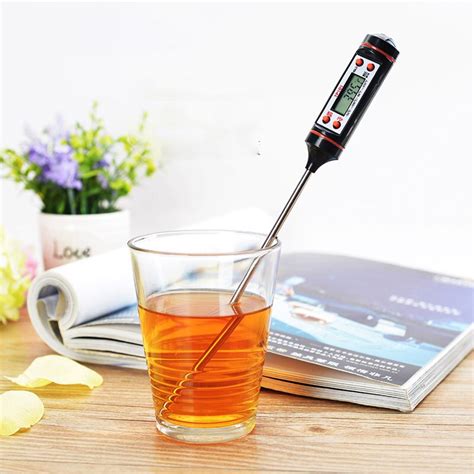 Electronic Instruments Digital Thermometer Hydrometer Food Meat Probe