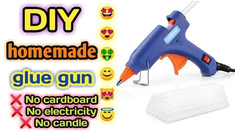 Diy Homemade Hot Glue Gun How To Make Hot Glue Gun At Home Diy Glue Gun Hot Glue Gun At Home