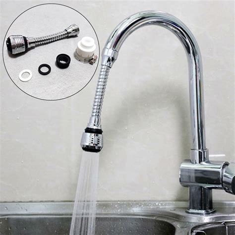 Mingyiq Flexible Bathroom Water Faucet Head Replacement Sprayer Shower Kitchen Sink Tap