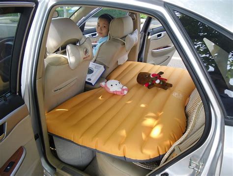 Car Sex Self Drive Travel Air Mattress Rest Pillow Inflatable Bed