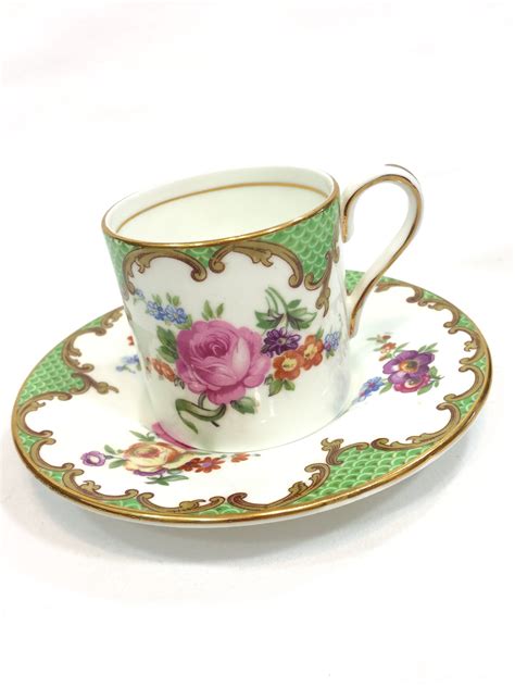 Antique Demitasse Cups And Saucers