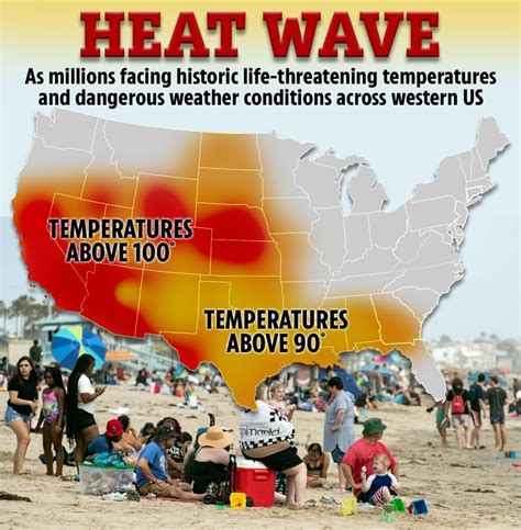 Heat Wave Map Where In The Us Is It Happening The Us Sun