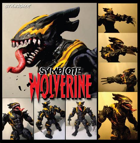 Custom Symbiote Wolverine By Stanjoker On Deviantart